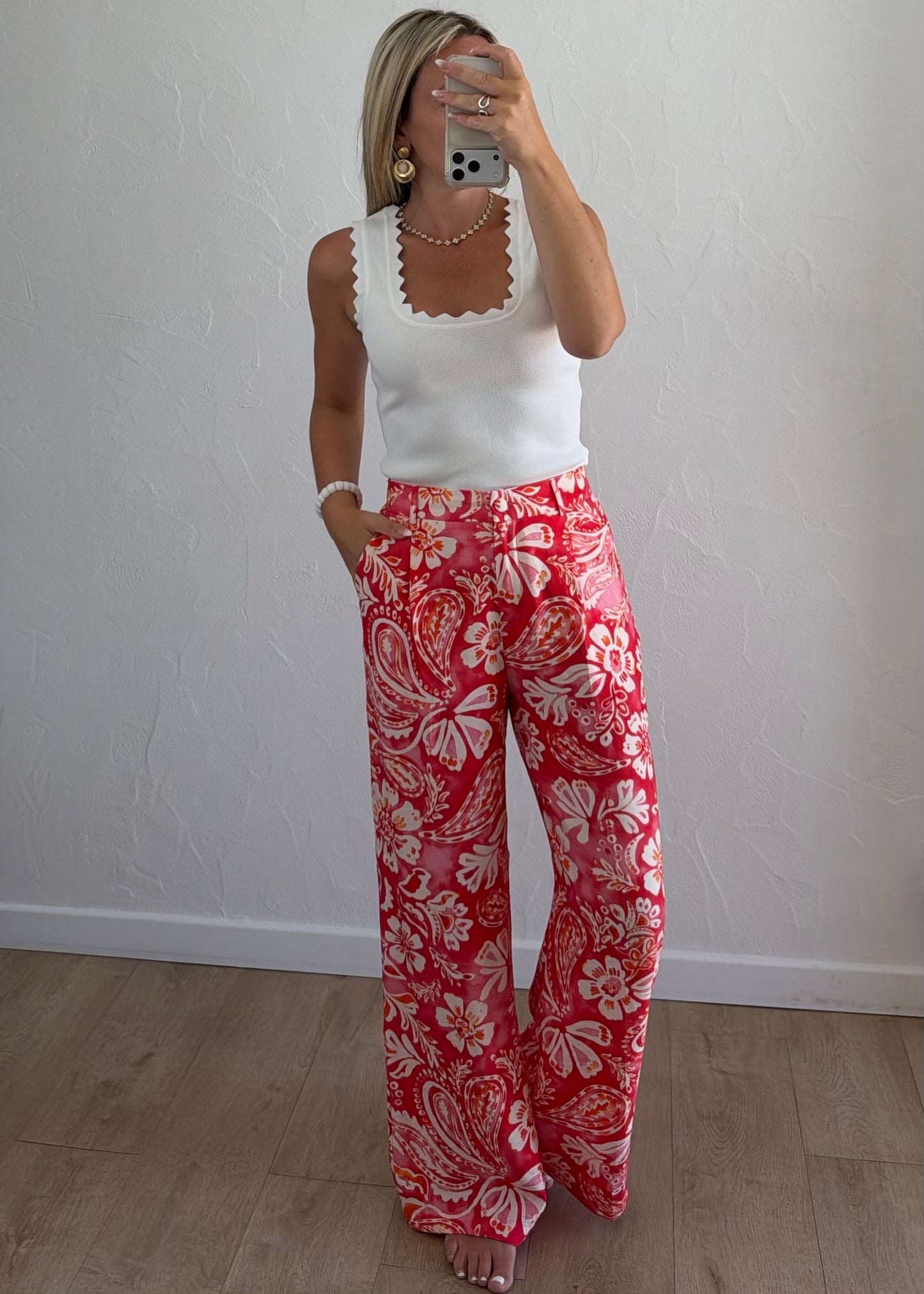 Pantalon MAHAUT Corail