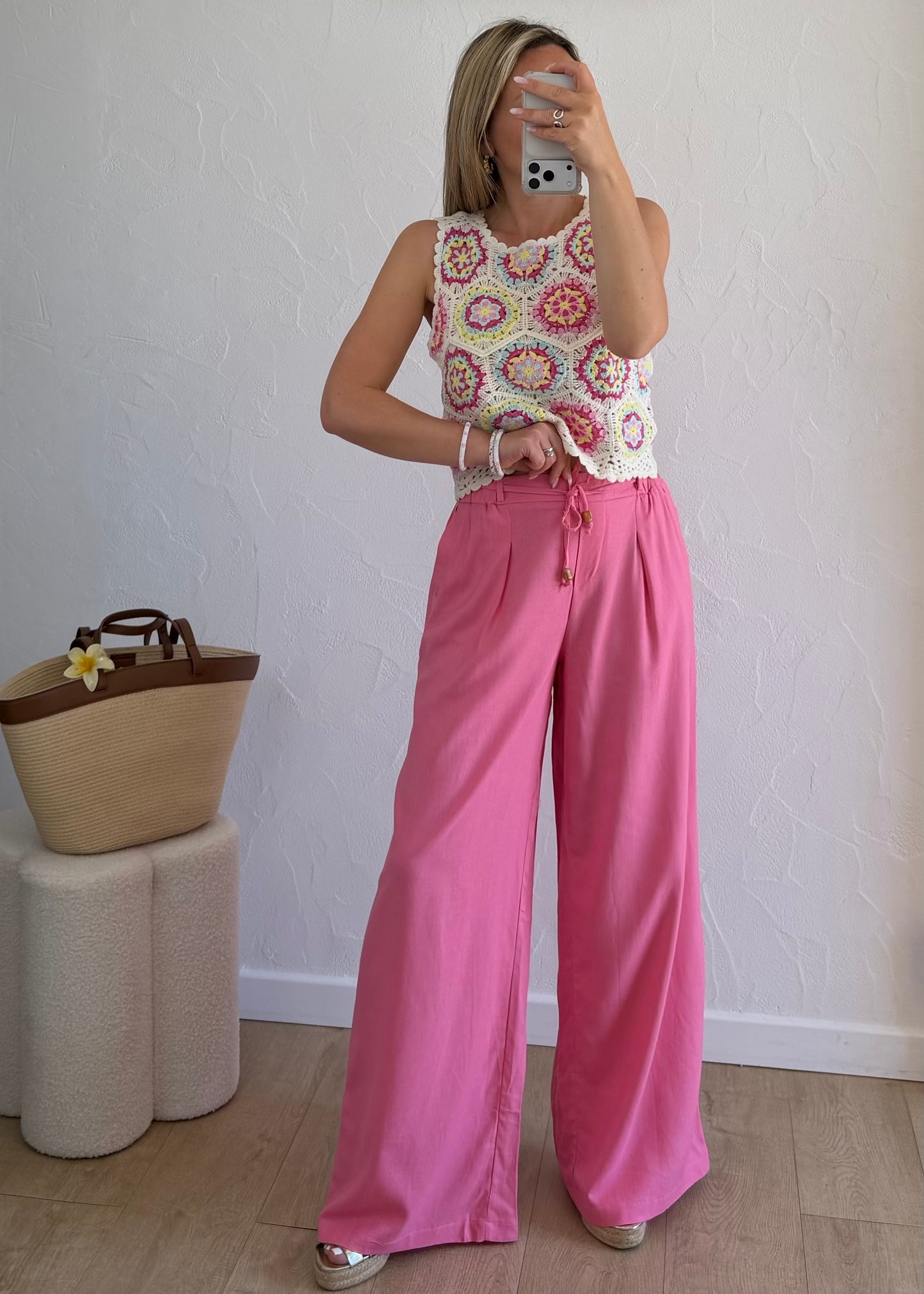 Pantalon DIANE Rose