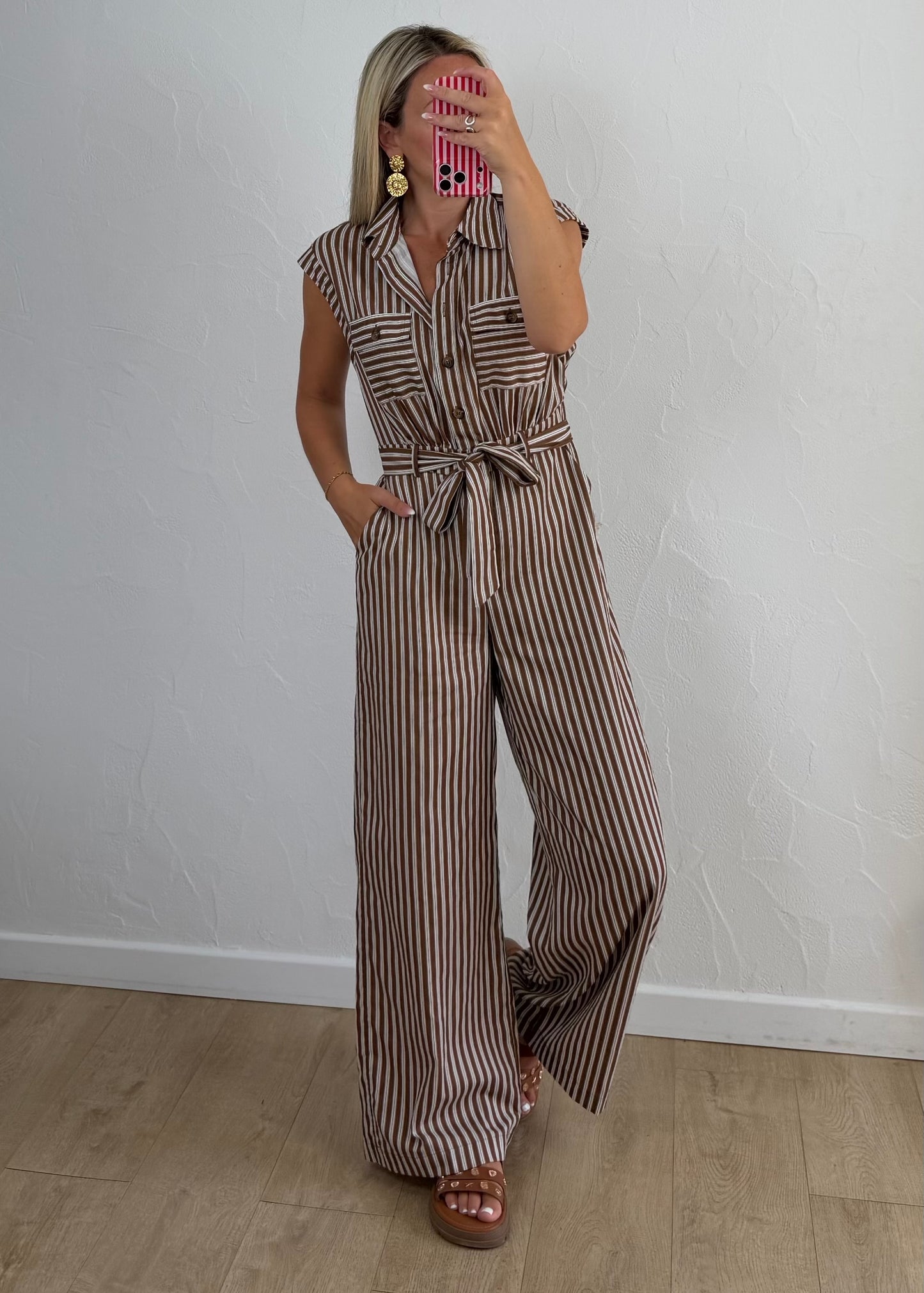 Combi-Pantalon HORTENSE Choco