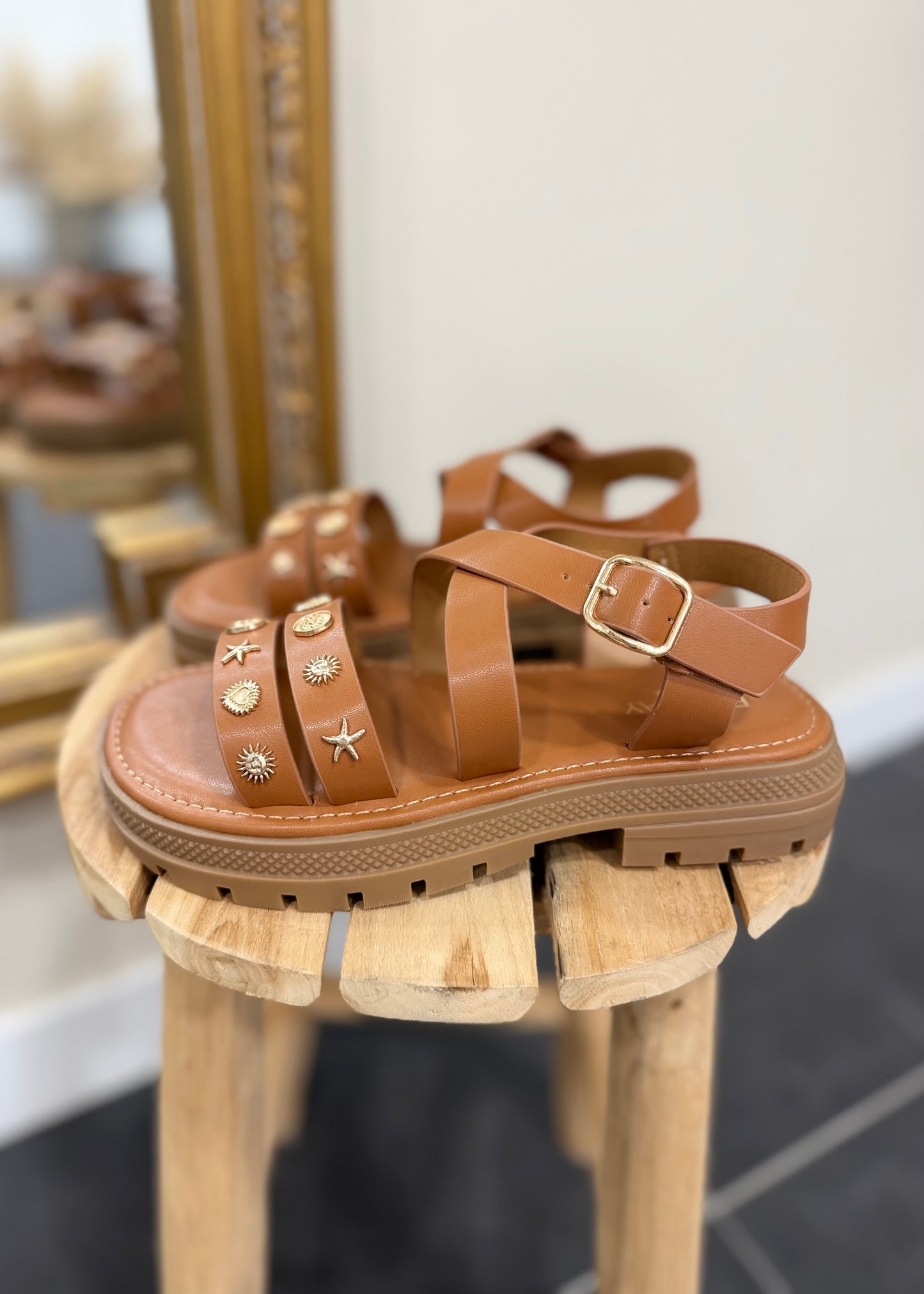Sandales Coquillages