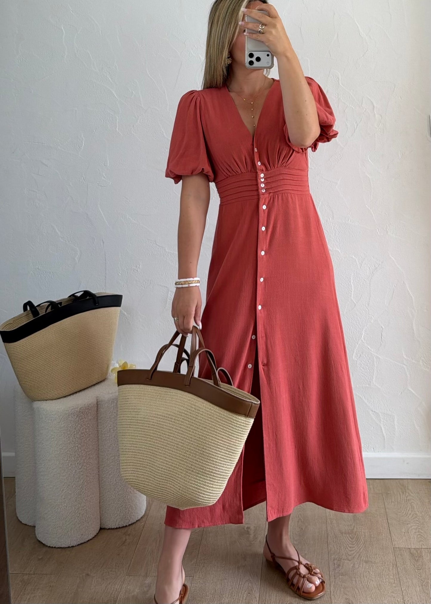 Robe FLAVIA Terracotta
