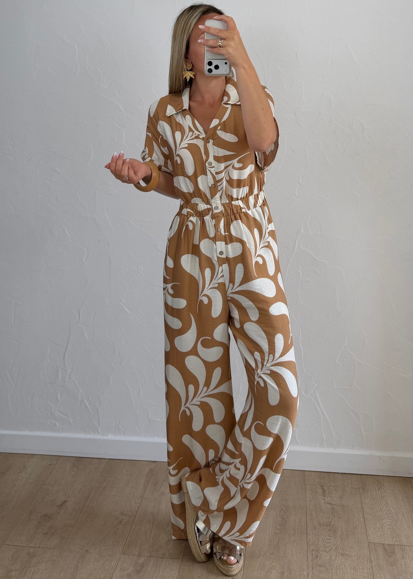 Combi-pantalon ALIX Abricot