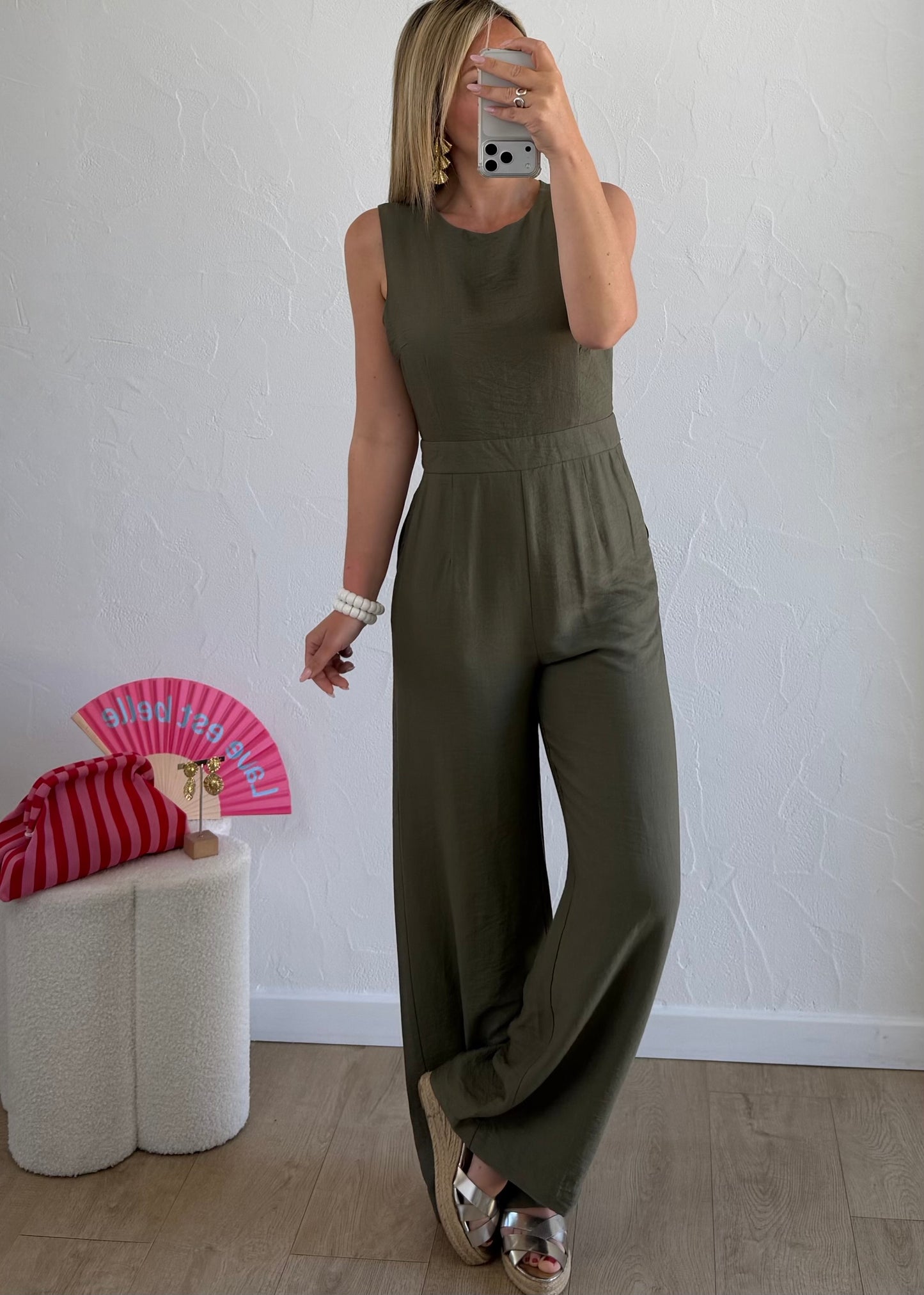 Combi-Pantalon SOLEYA Kaki