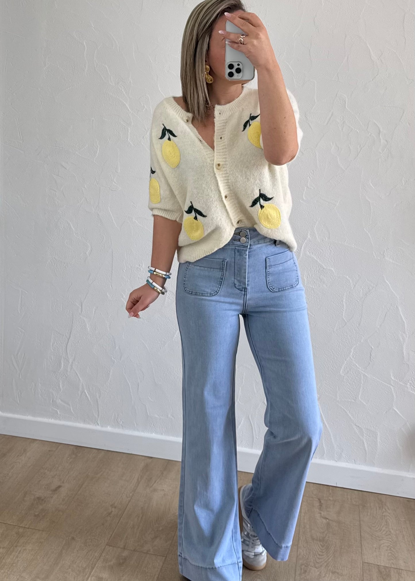 Jean Elenette Bleu clair