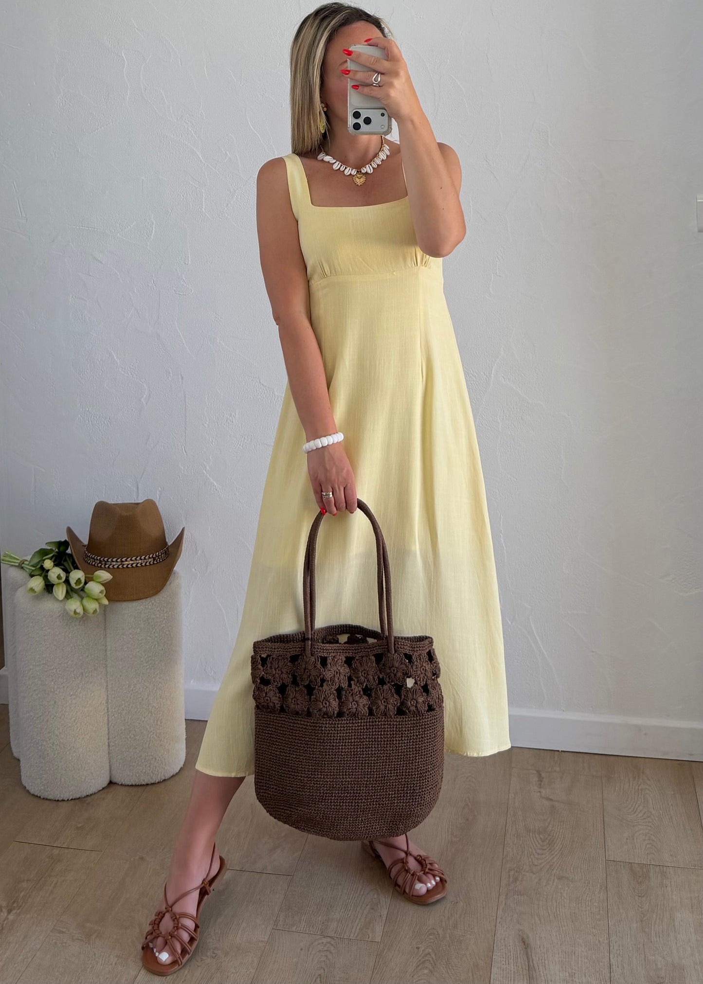 Robe CINDY Jaune