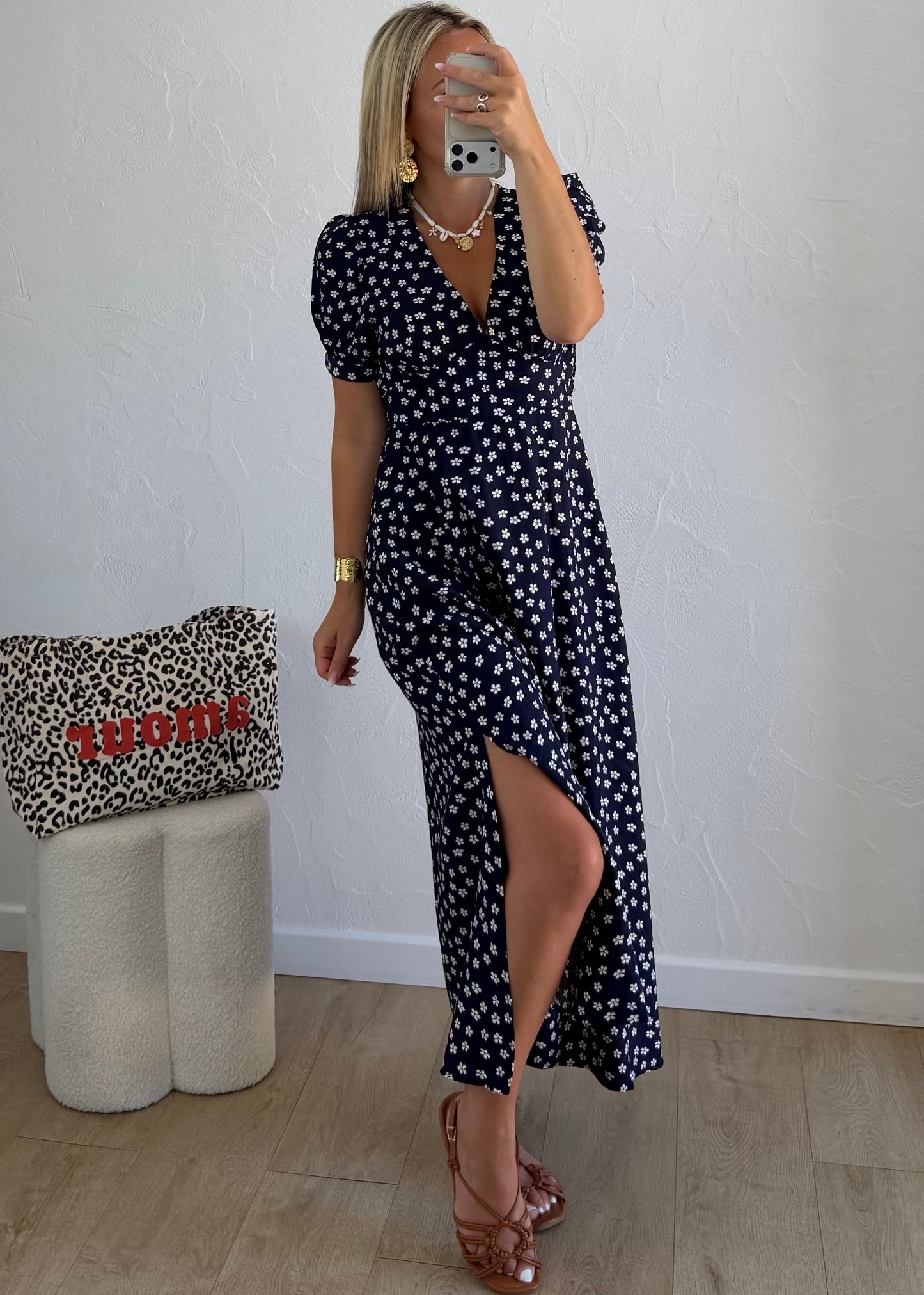 Robe ELANA Bleu Marine