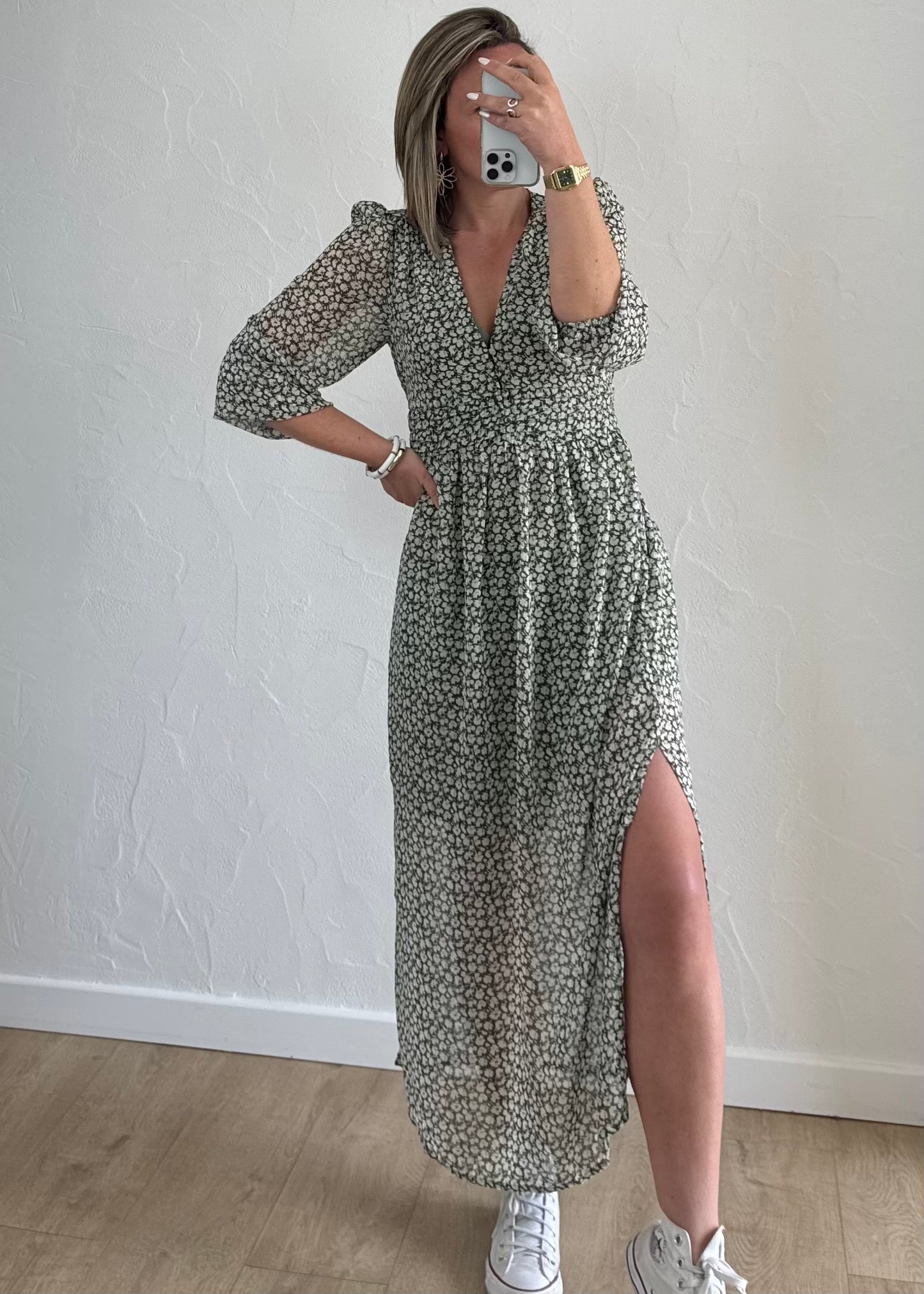 Robe fendue Maelle