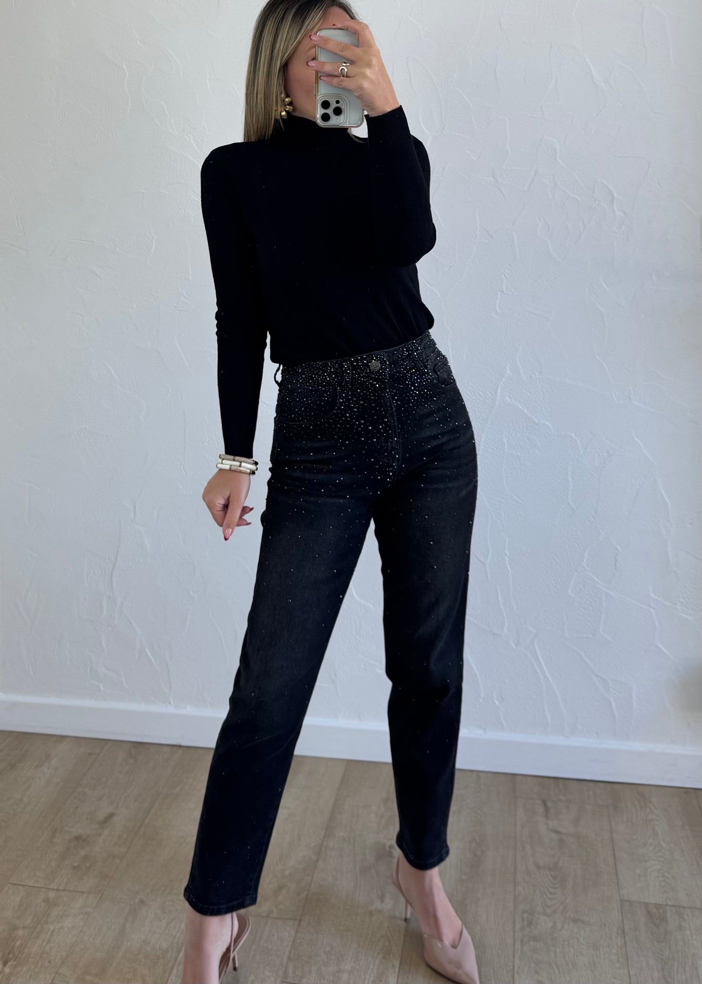 TEE-shirt MARGUERITE Noir