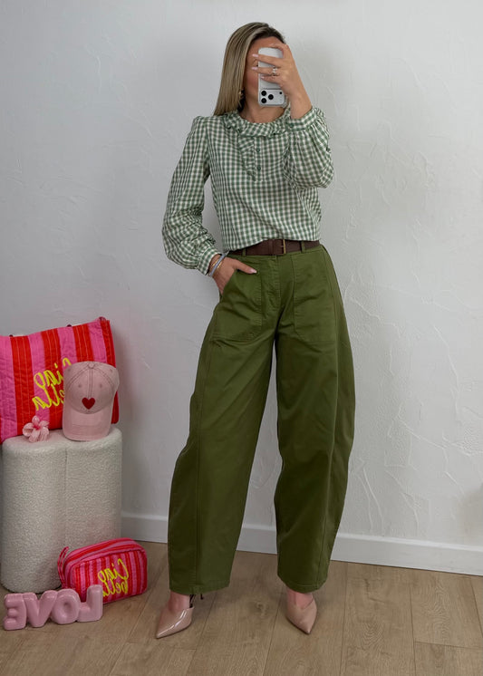 Blouse FAUSTINE Vert