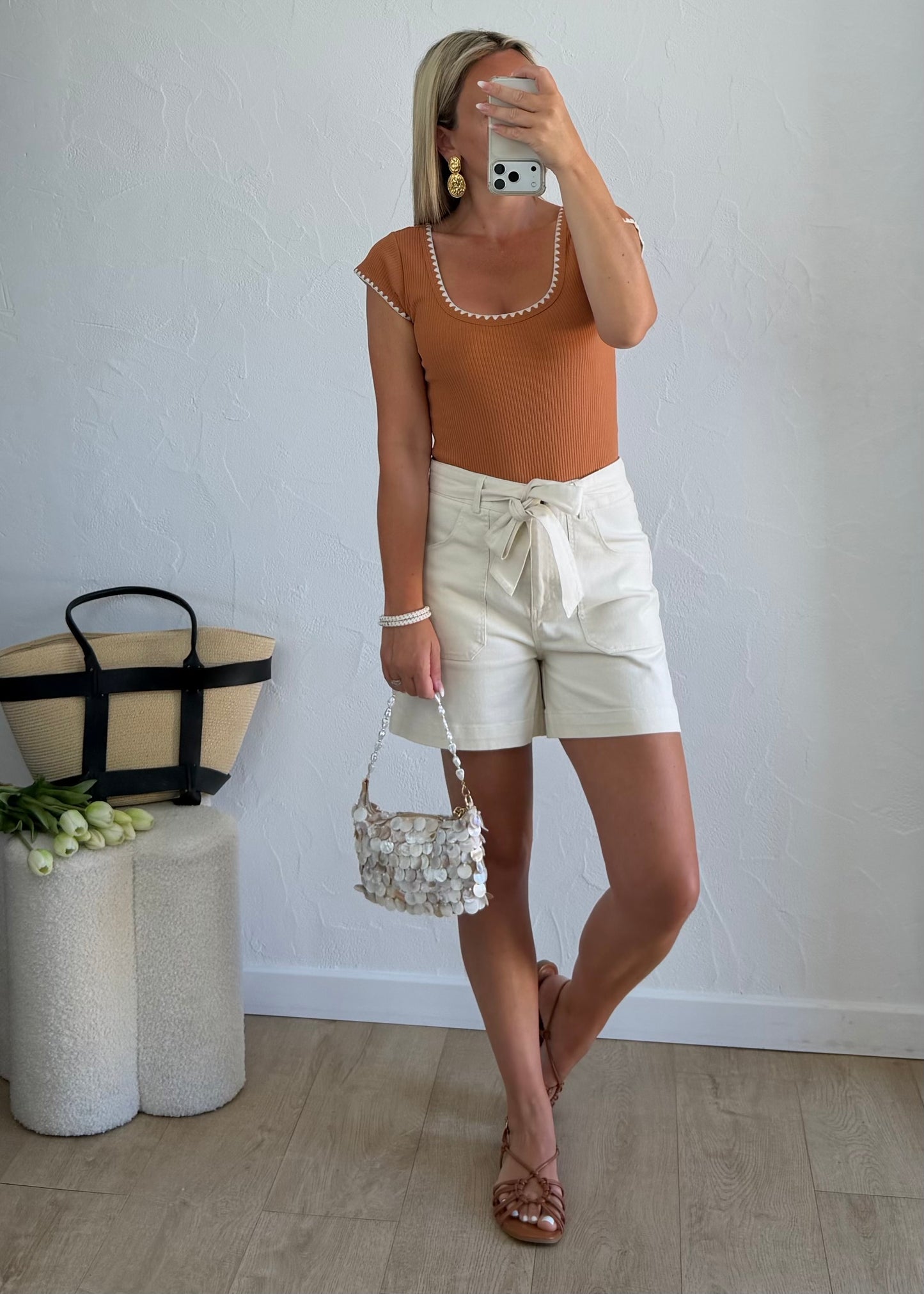 Short ERINE Beige