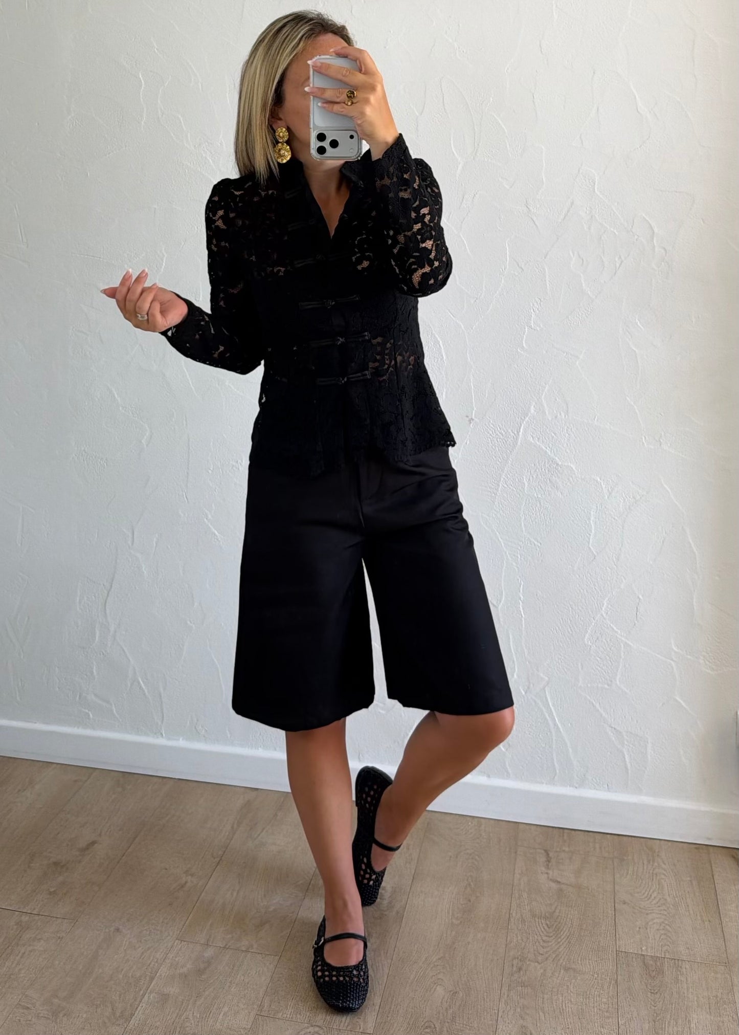Blouse Rosa noire