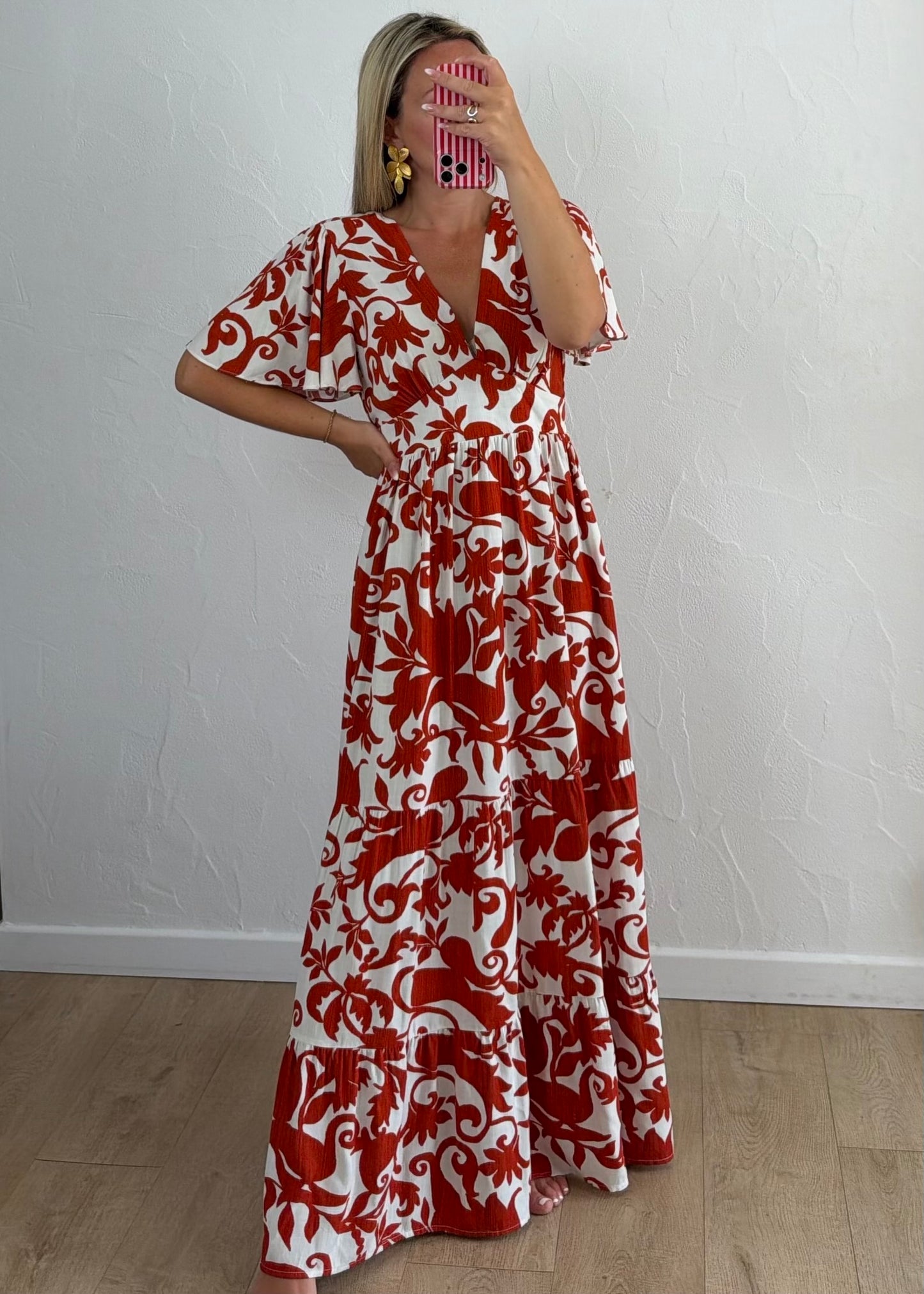 Robe JUNE Rouille