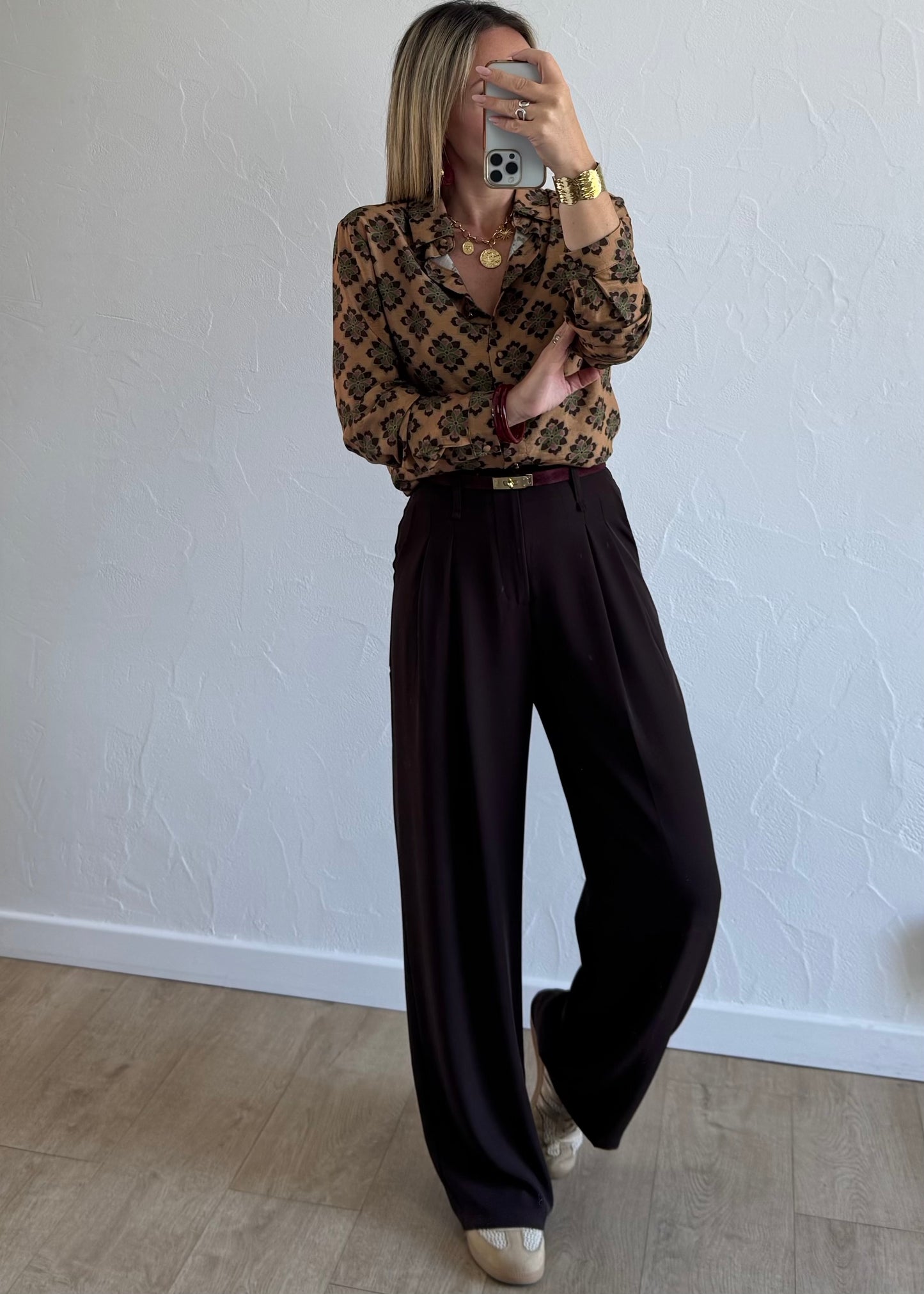 Pantalon JADE Chocolat