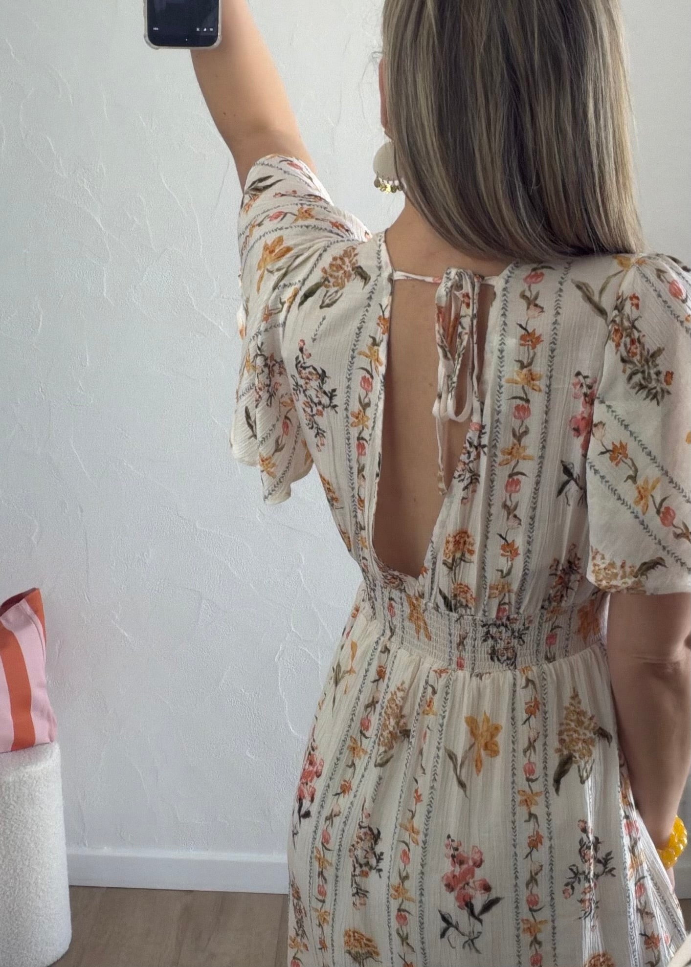 Robe DOTTIE Jaune