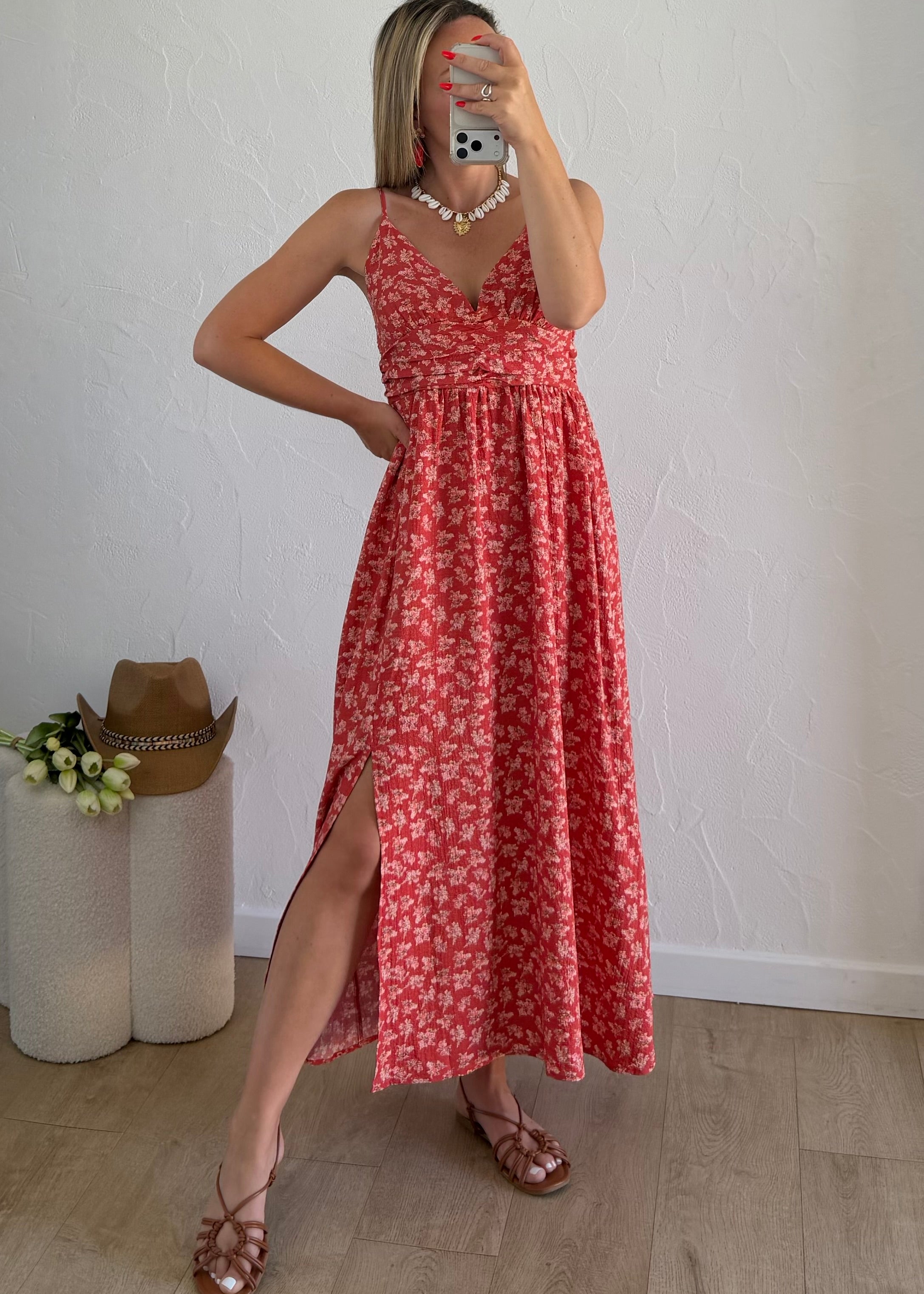 Robe LORRAINE Rouge