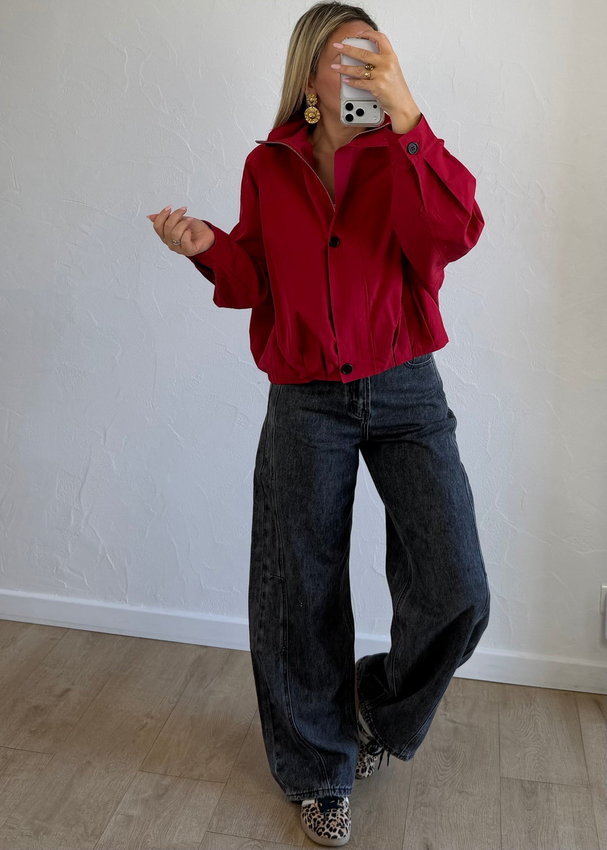 Veste Soline rouge
