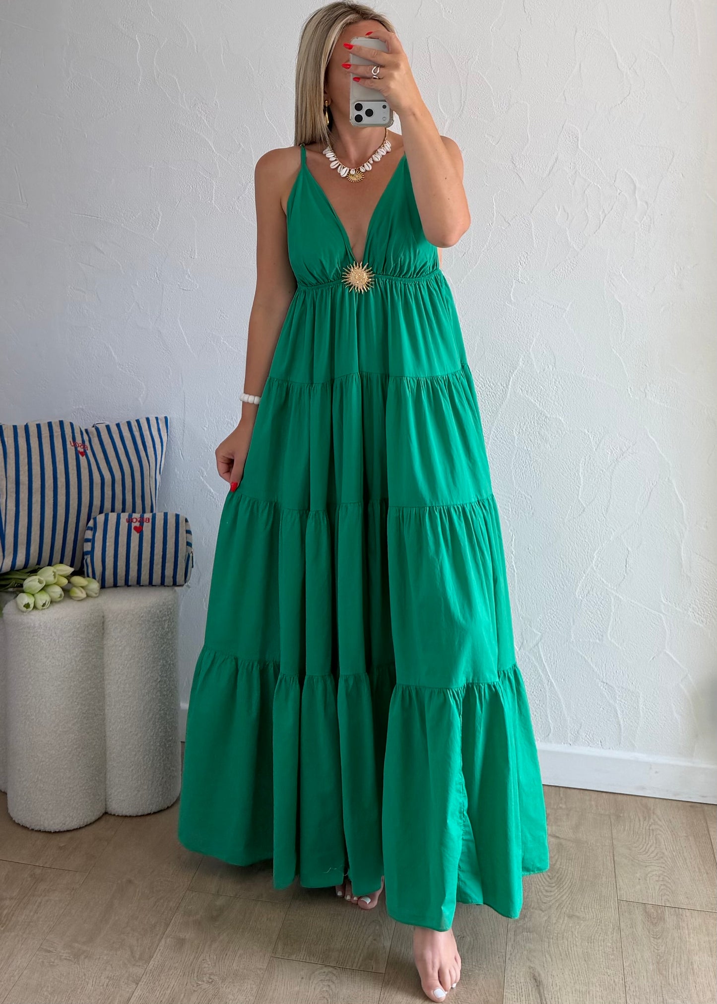 Robe MELODY Vert