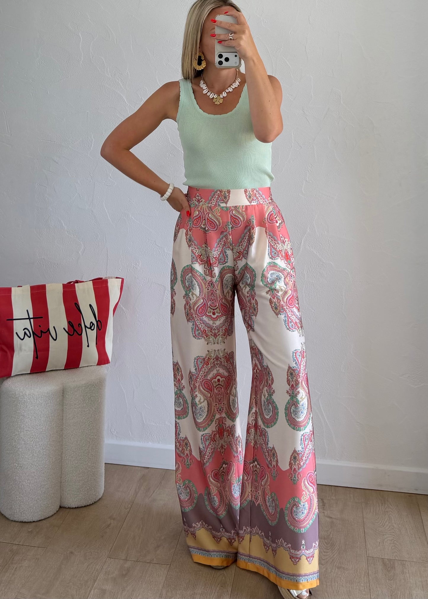 Pantalon LYANA Rose