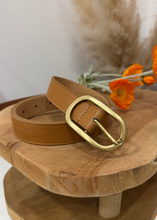 Ceinture Camel cuir