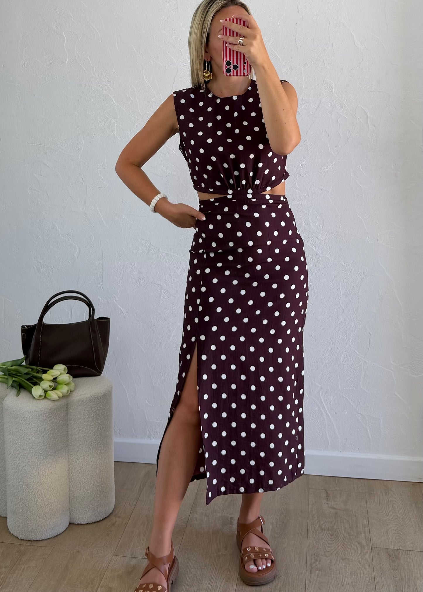 Robe MÉLODIE Bordeaux