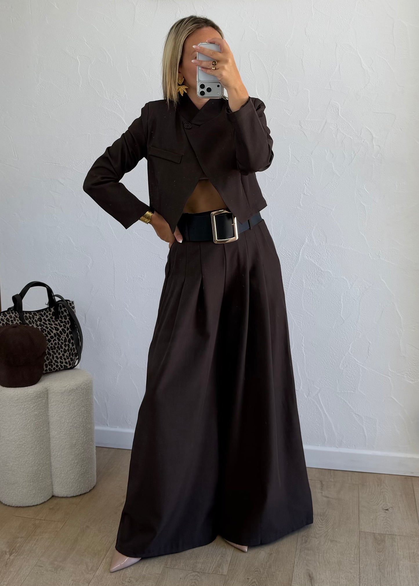 Blazer Luna marron