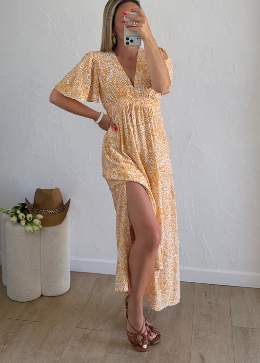 Robe MARION Jaune