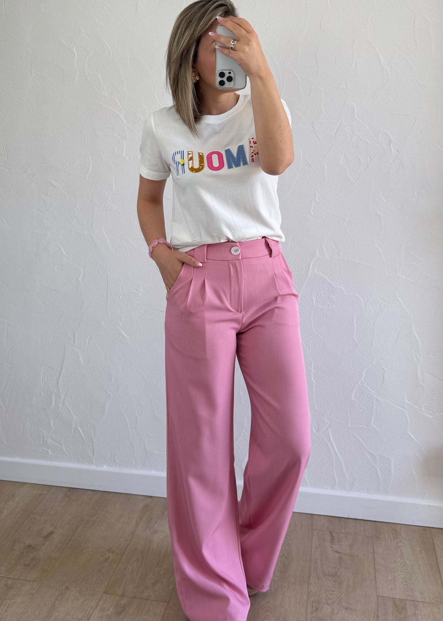 T-shirt « AMOUR » blanc