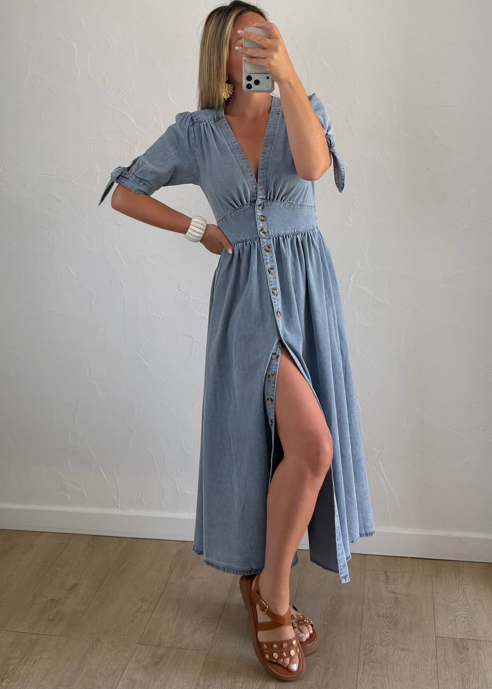 Robe en jean Lou