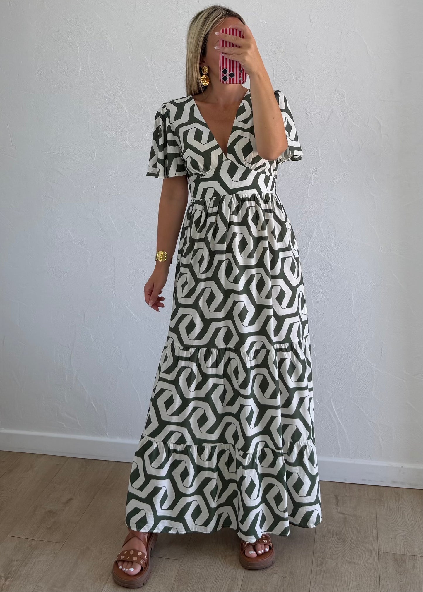 Robe ABIGAELLE Kaki