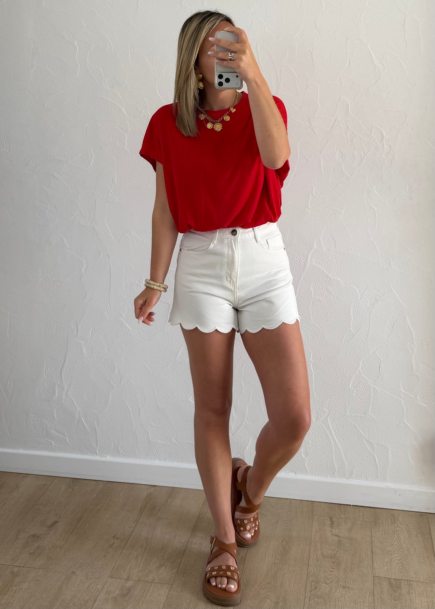 Tee-shirt ELWYN Rouge