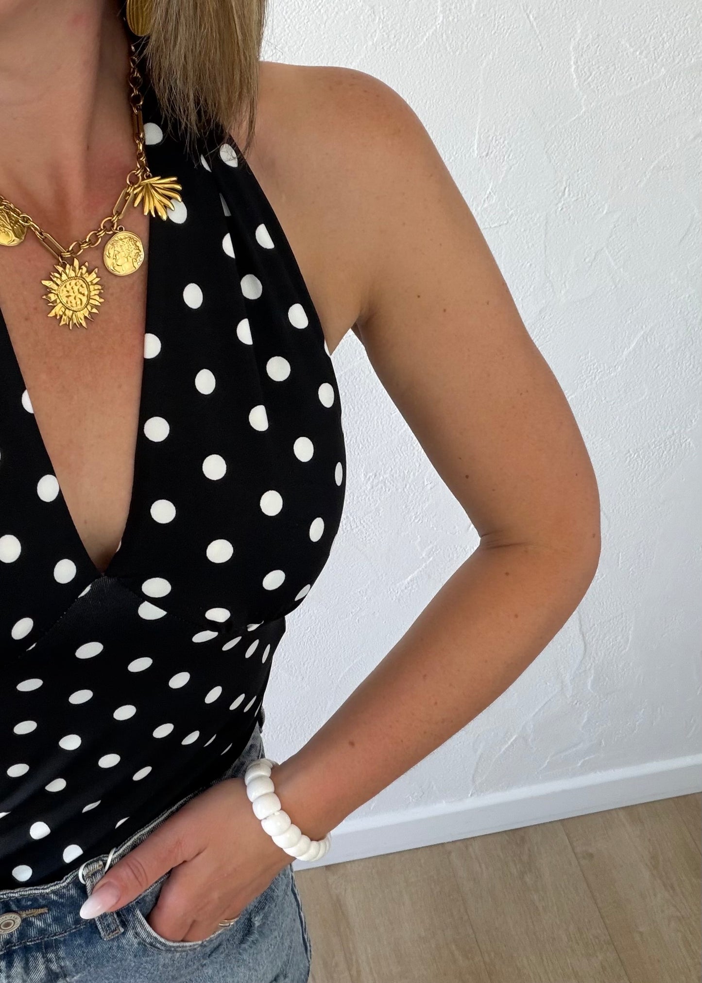 Top AGATHE Noir
