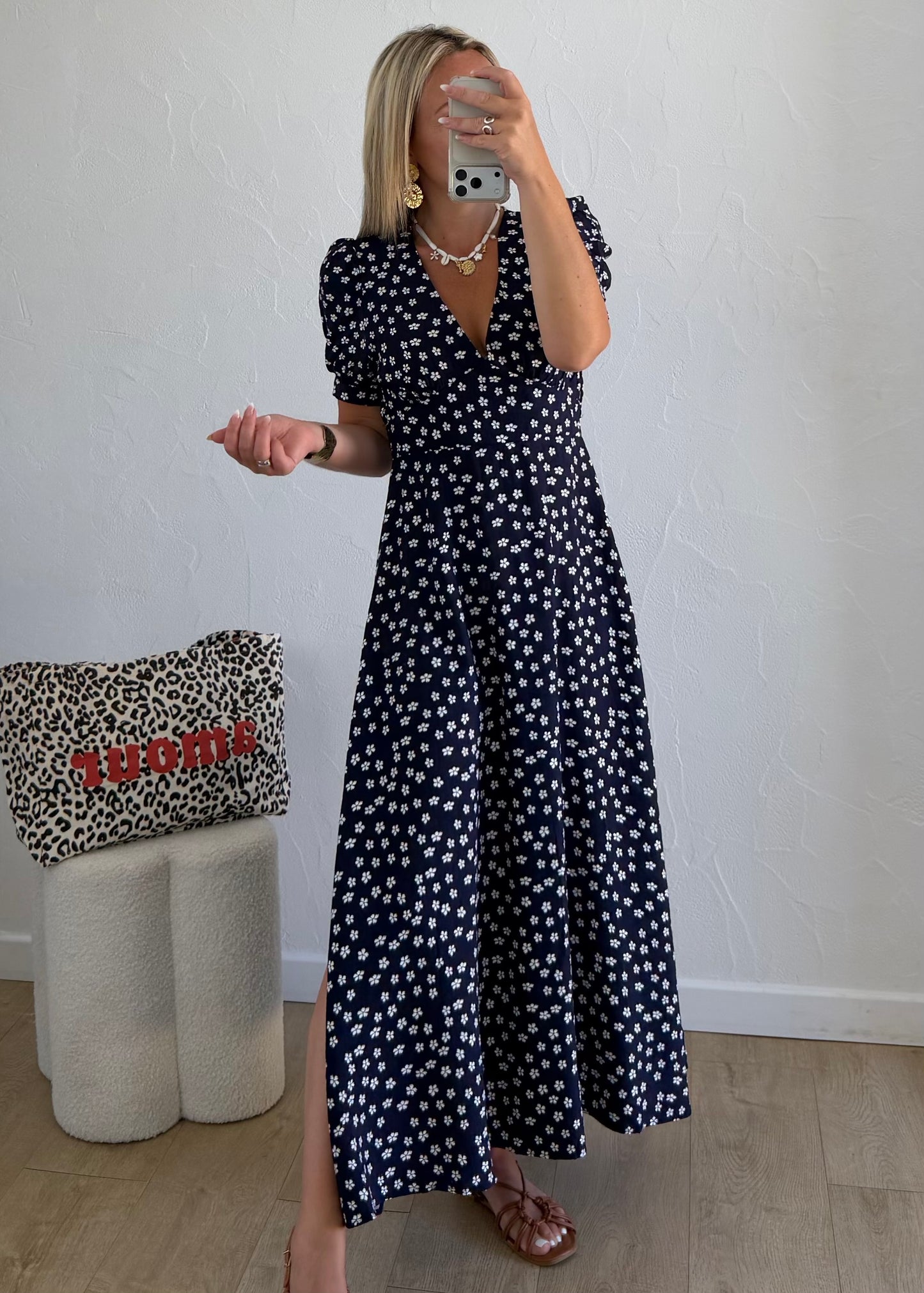 Robe ELANA Bleu Marine