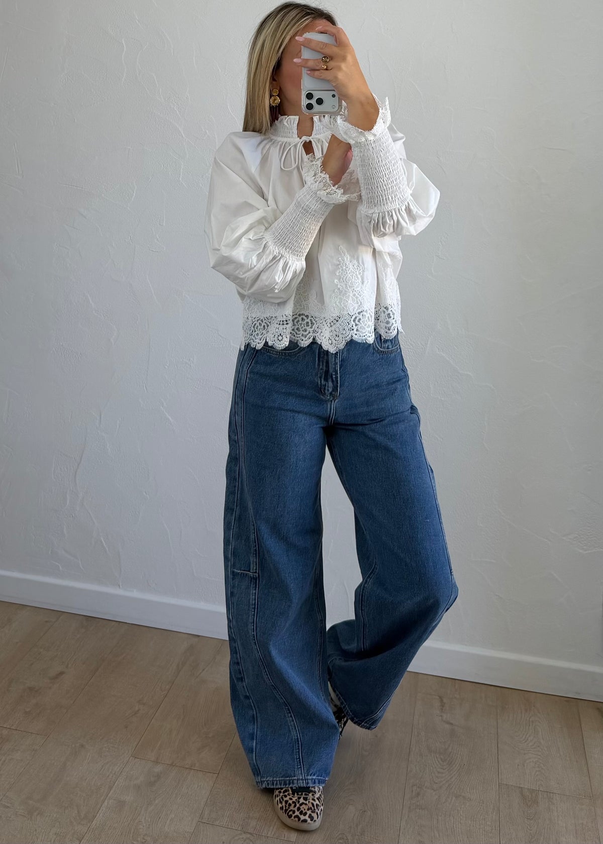 Blouse Dolce blanche