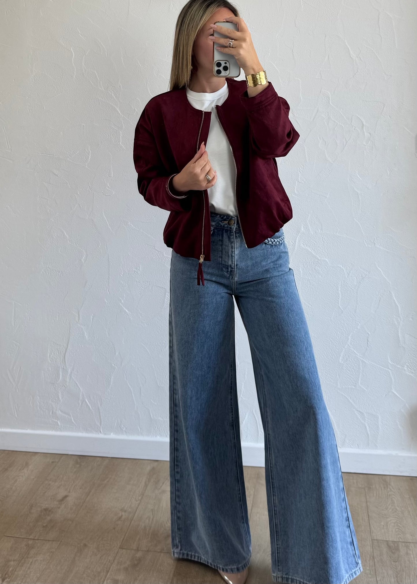 Veste BLEUET Bordeaux