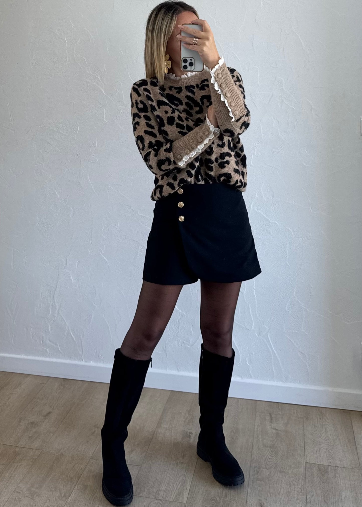 Pull MARIE-LOUISE Taupe