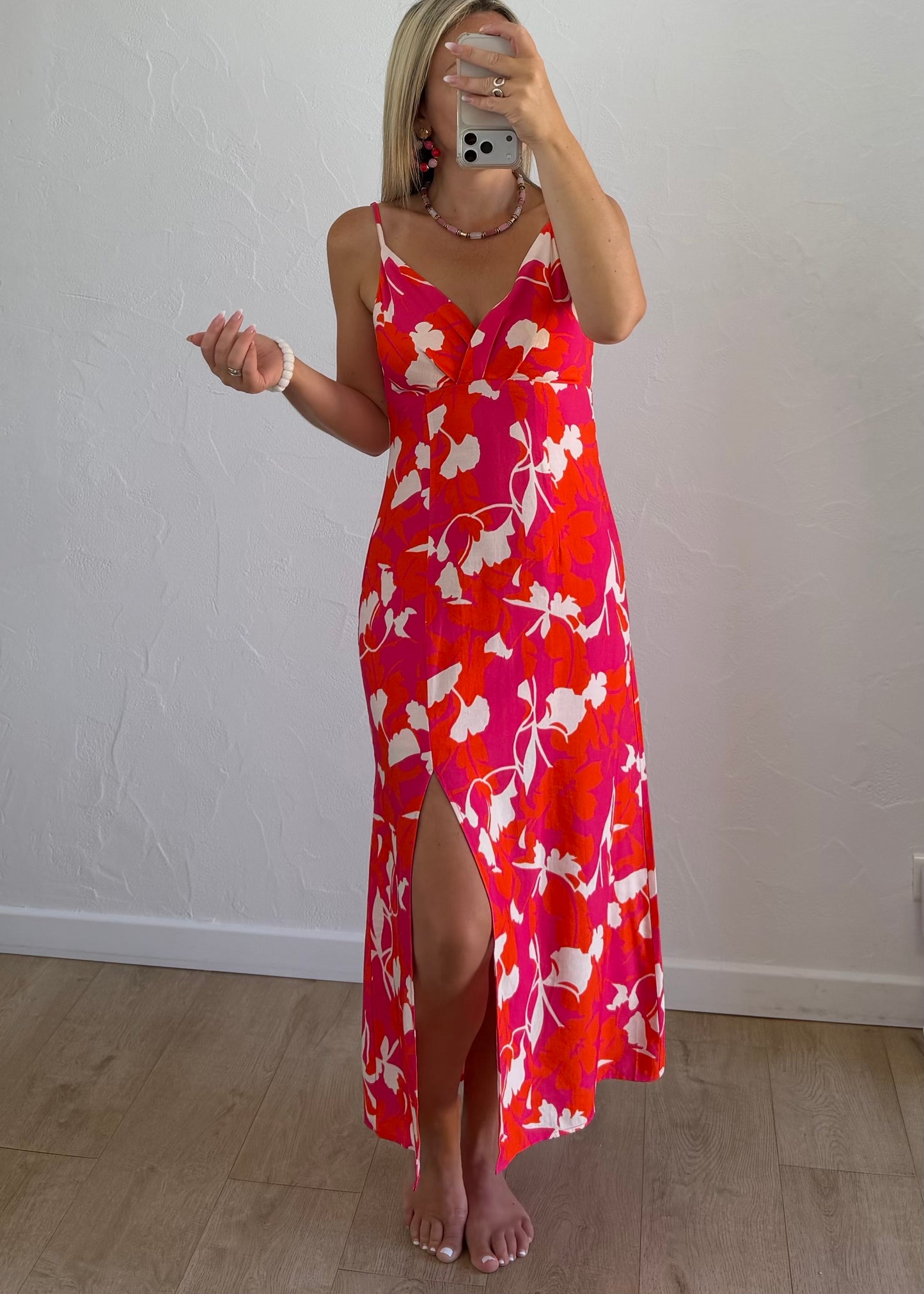 Robe FAUSTINE Corail