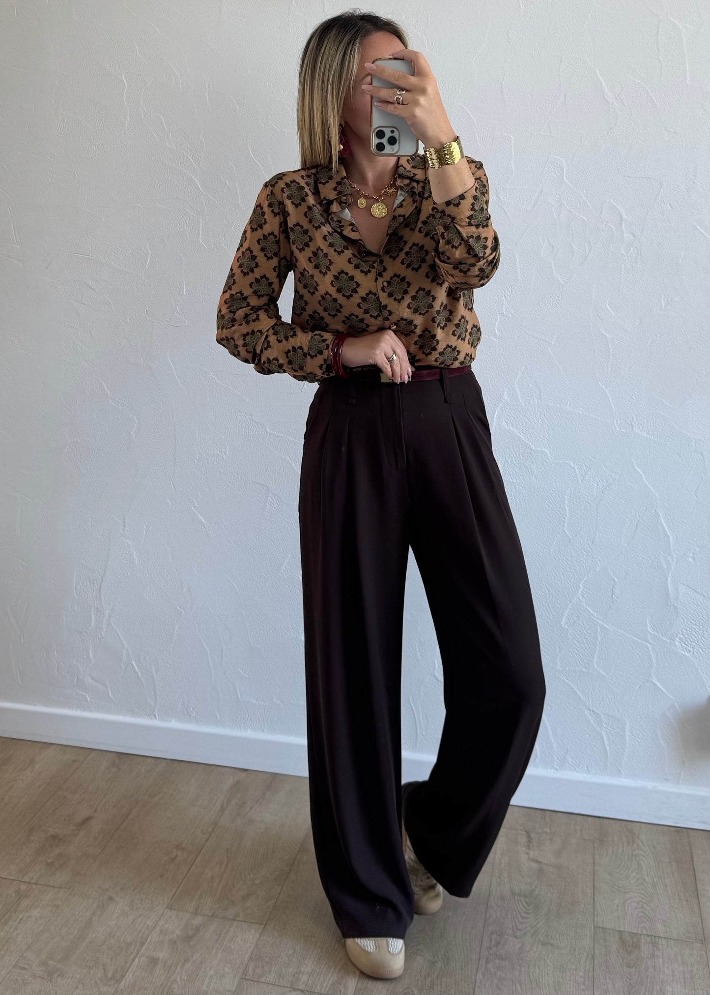 Pantalon JADE Chocolat