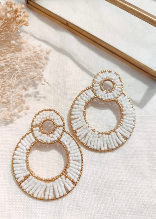 Boucles d’oreilles Julia Blanc