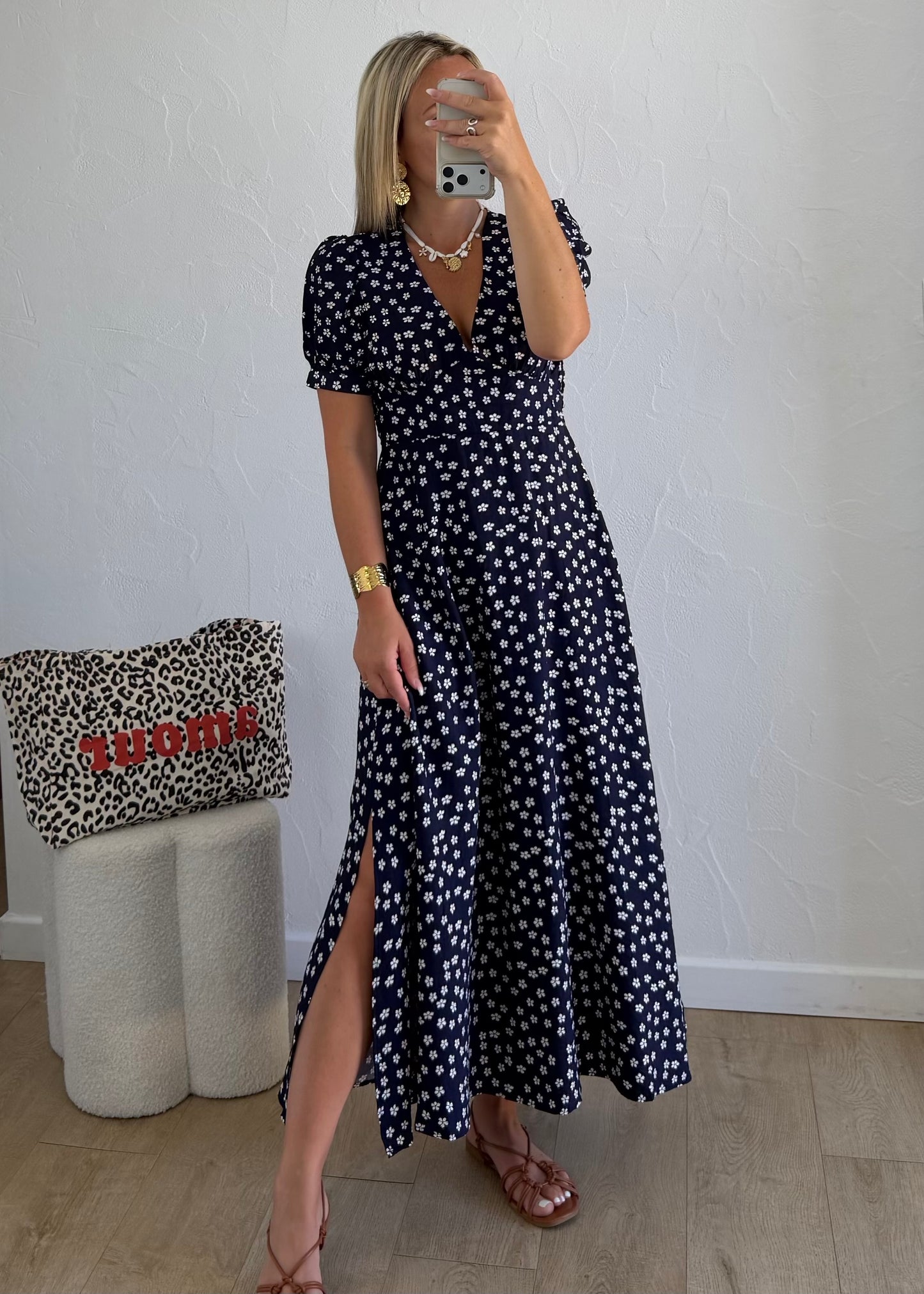 Robe ELANA Bleu Marine