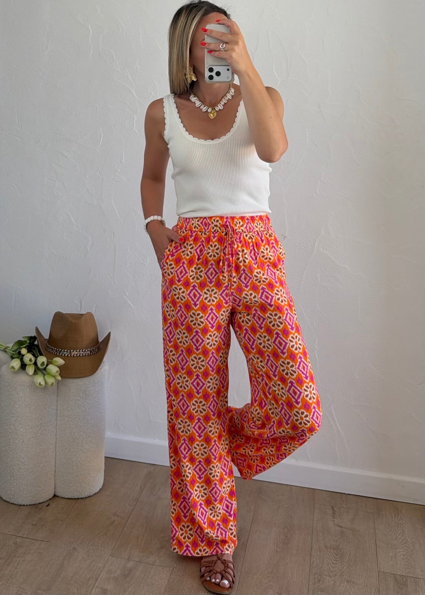 Pantalon MYA Orange