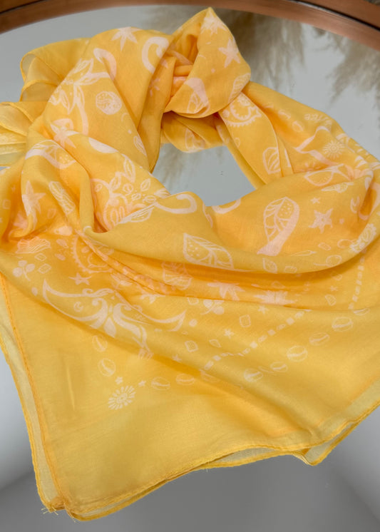 Foulard LOUISON Jaune