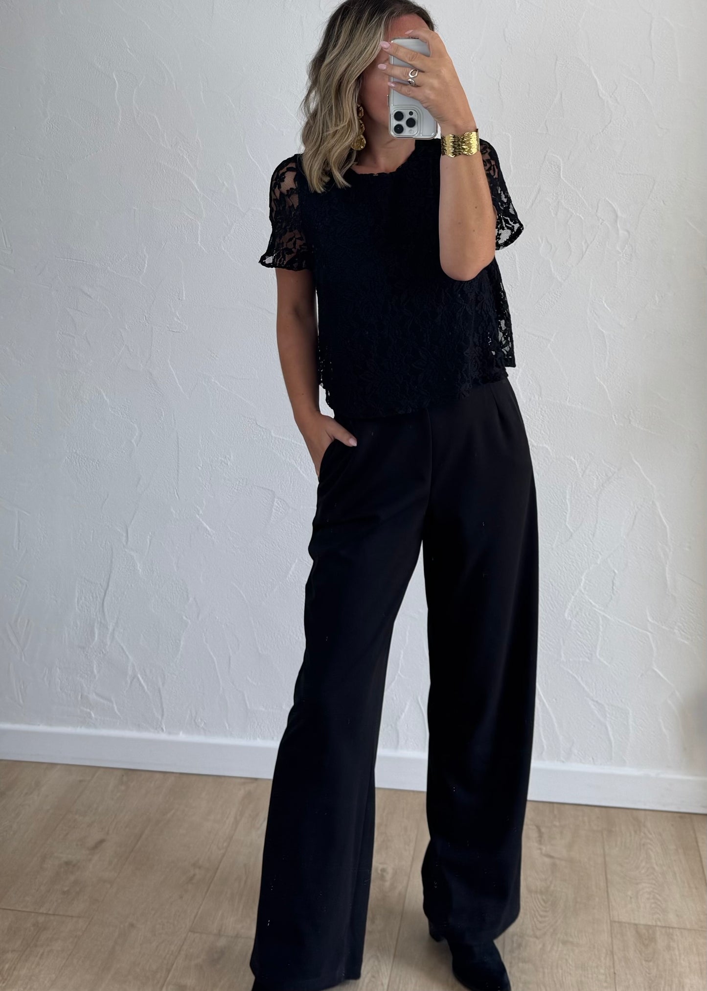 Combi-pantalon LYRA Noir