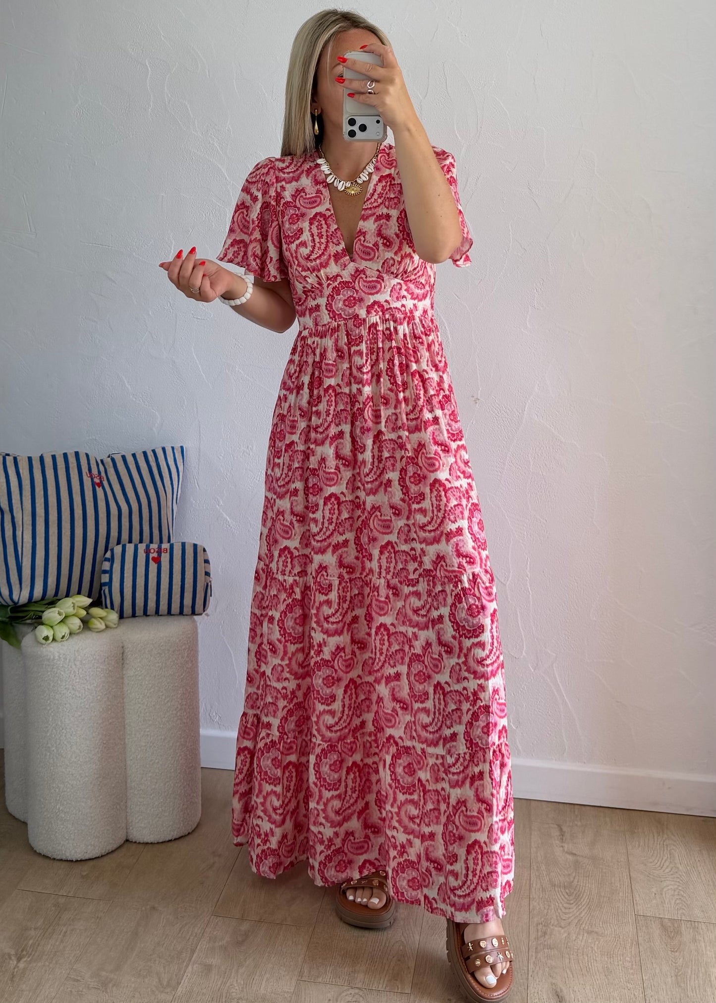 Robe LYLOU Fuschia