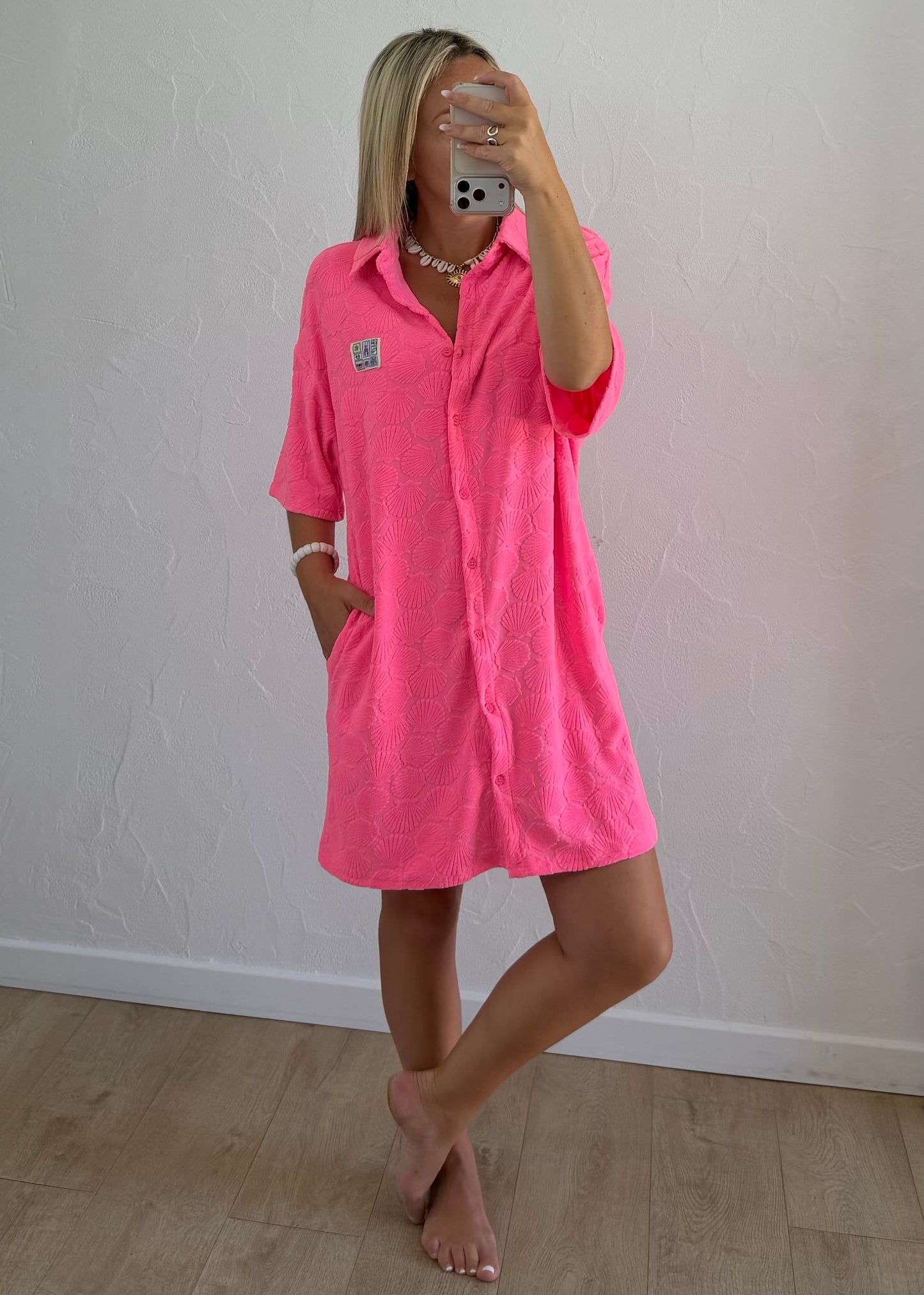 Robe ÉPONGE Rose