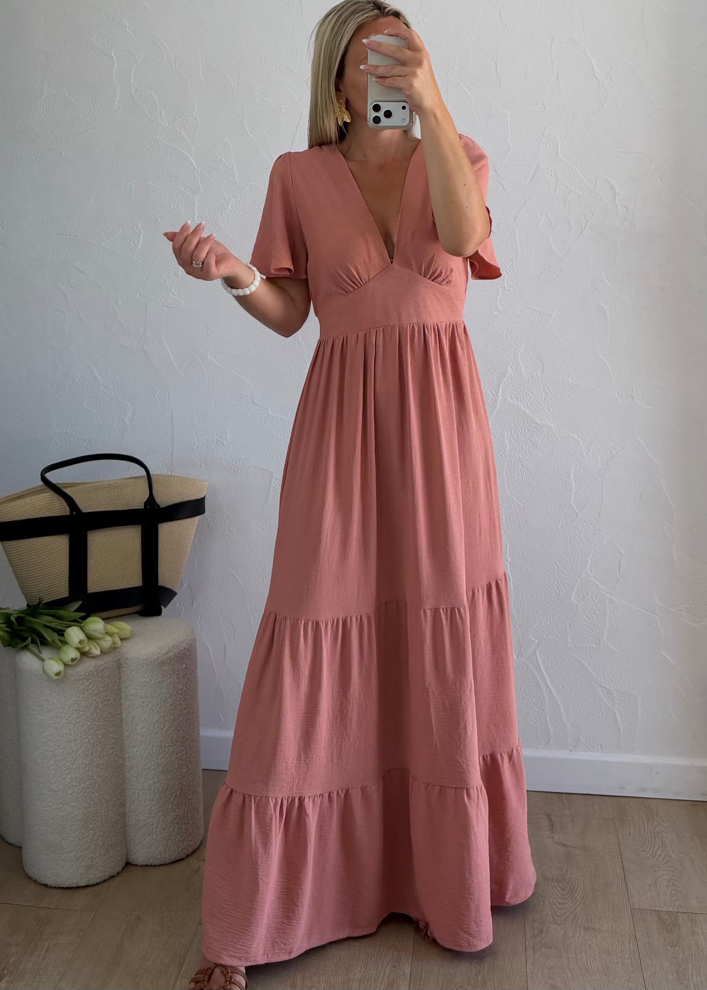 Robe YSEE Vieux rose
