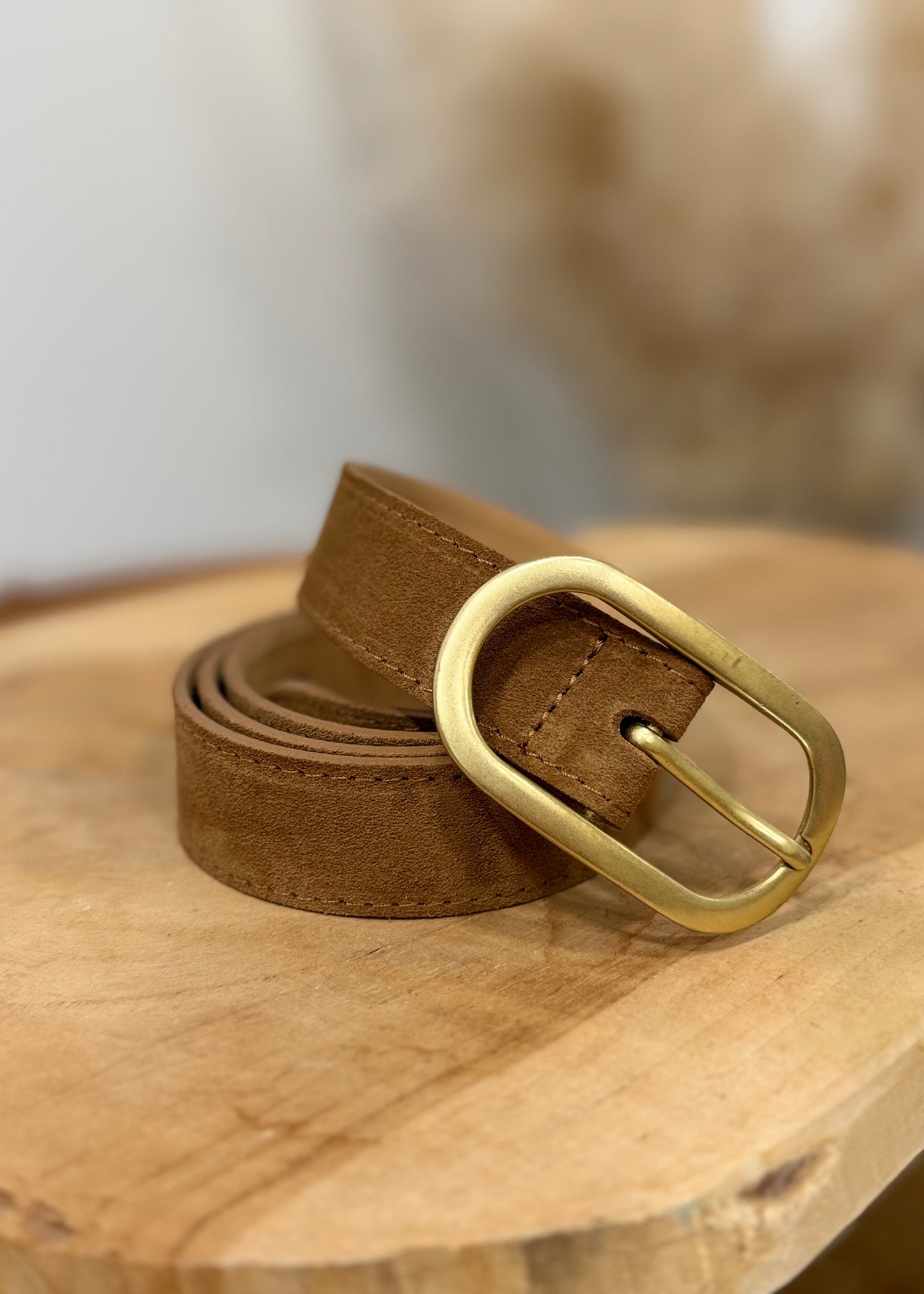 Ceinture CAMEL en cuir