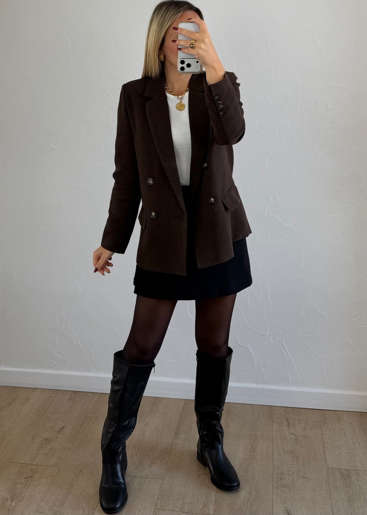 Blazer Diego chocolat