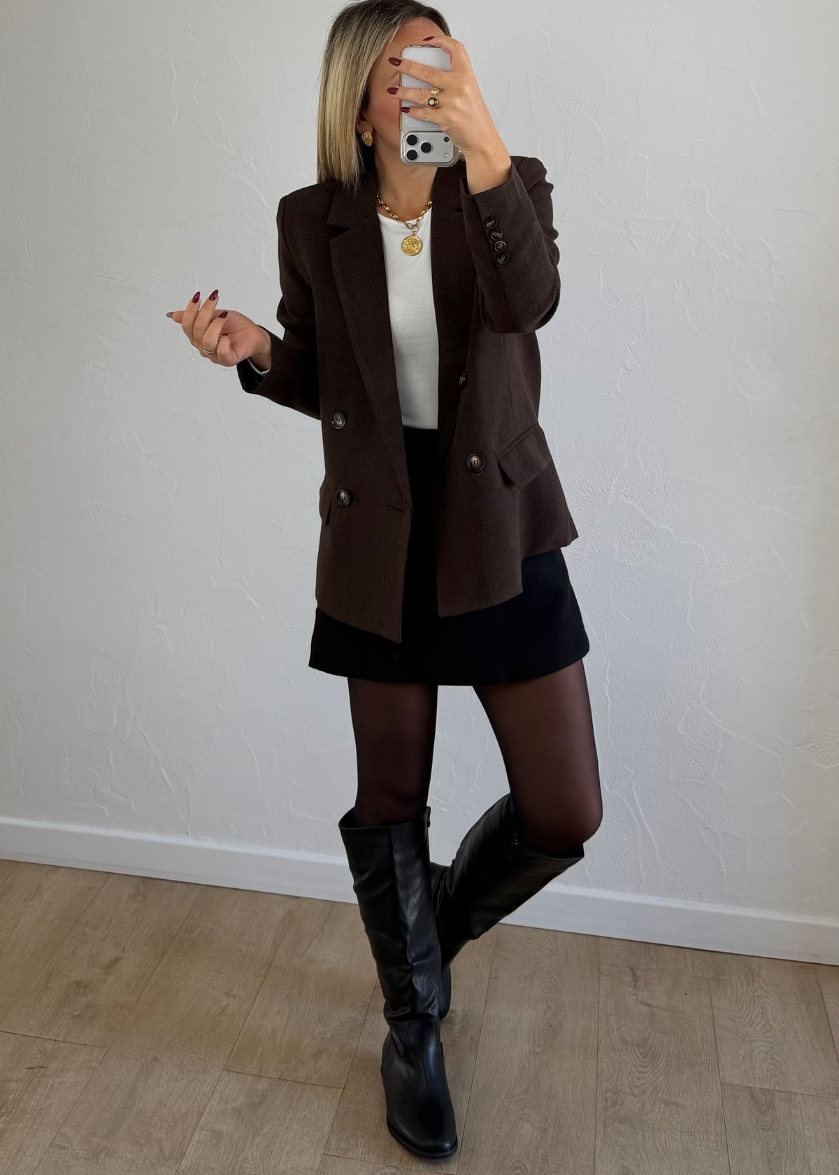 Blazer Diego chocolat