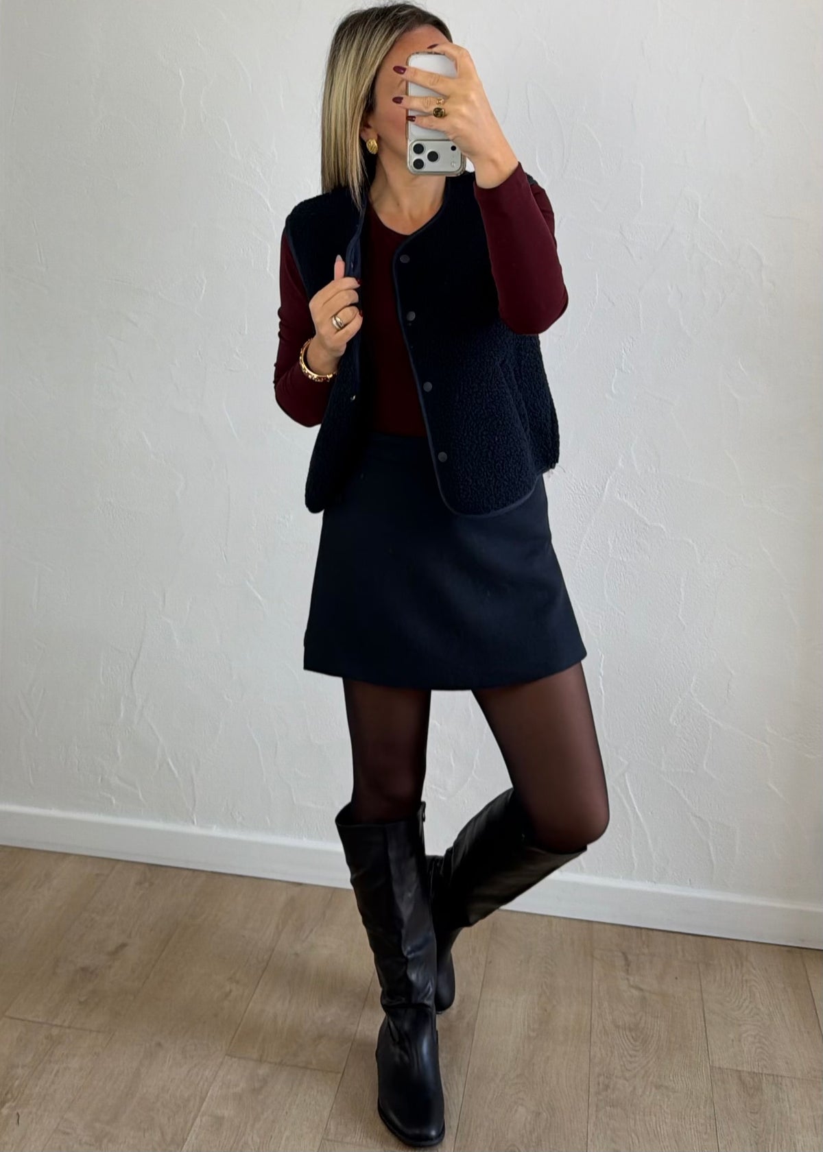 Gilet sans manche Sam marine