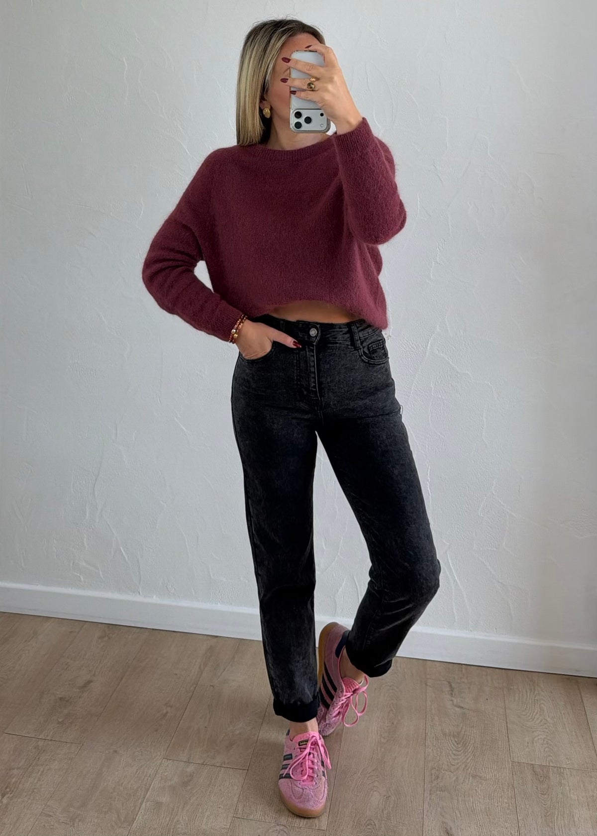 Pull Alexy aubergine